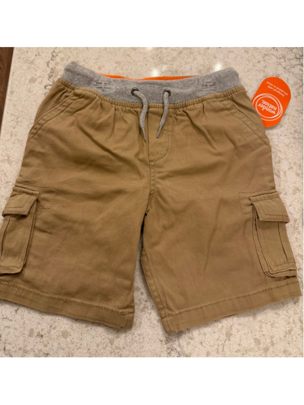 NEW Boys Wonder Nation Cargo Shorts 6/7